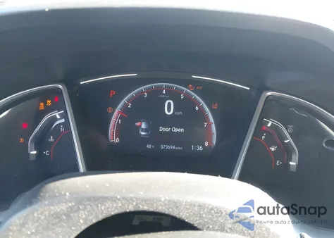 2021 Honda Civic Sport z USA, uszkodzony, nr VIN 2HGFC2F87MH554326